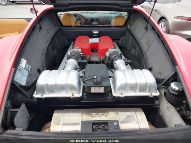 2000 FERRARI 360 ZFFYU51A3Y0122005 Photo 9