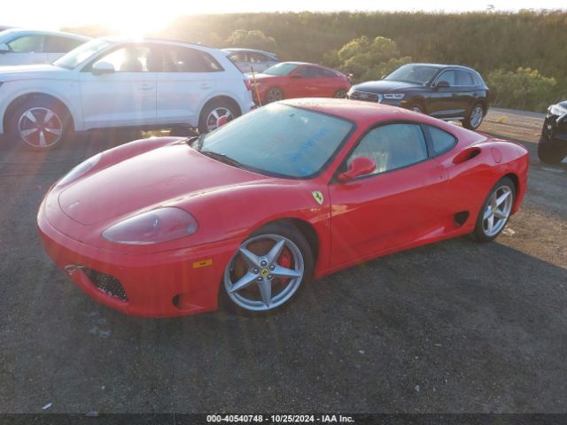 2000 FERRARI 360 ZFFYU51A3Y0122005 Photo 1