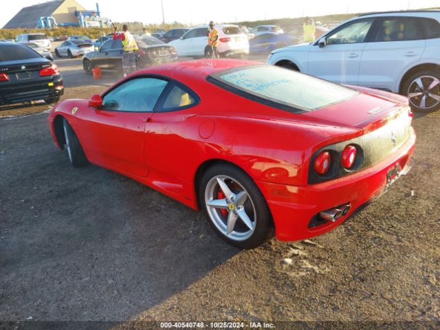 2000 FERRARI 360 ZFFYU51A3Y0122005 Photo 2