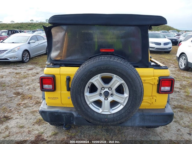 40540824 :رقم المزاد ، 1C4HJXDG6JW297614 vin ، 2018 Jeep Wrangler Unlimited Sport S 4x4 مزاد بيع