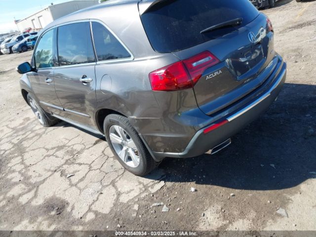 2012 ACURA MDX 2HNYD2H21CH537592 Photo 2