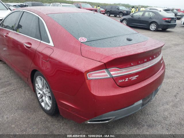 3LN6L2G99GR607781 Lincoln MKZ