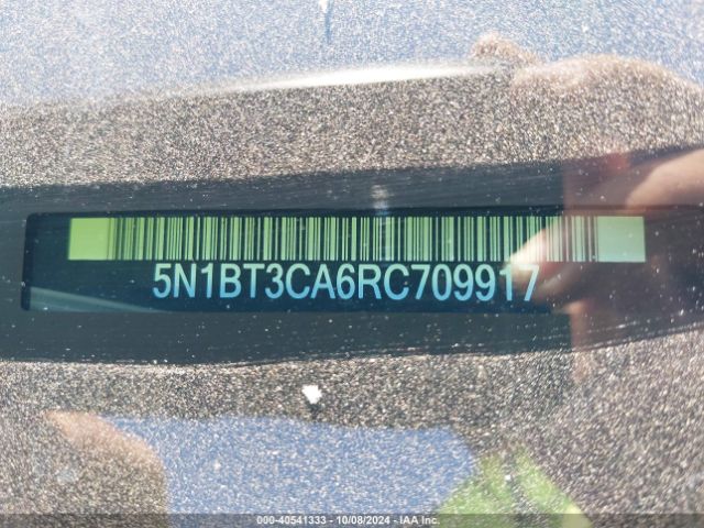 5N1BT3CA6RC709917 Nissan Rogue Sl Fwd