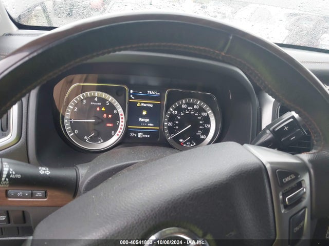 1N6AA1E66KN503927 Nissan Titan Platinum Reserve