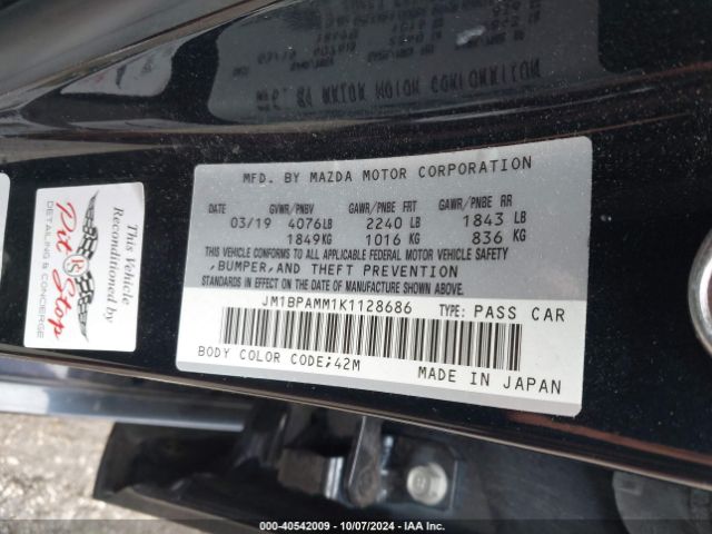 JM1BPAMM1K1128686 Mazda Mazda3 Preferred Package