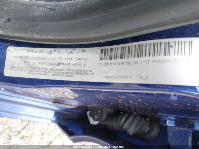 ZAM57RTA0E1090399 Maserati Ghibli S Q4