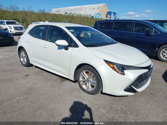 Toyota COROLLA SE 2019 JTNK4RBE1K3023231 Image 1