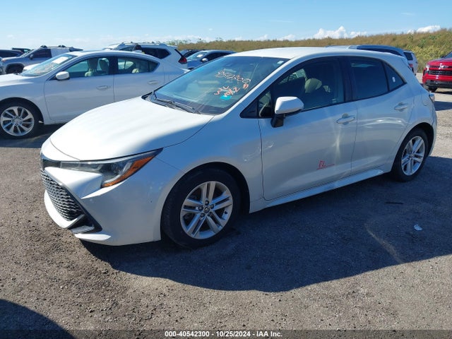 Toyota COROLLA SE 2019 JTNK4RBE1K3023231 Image 2