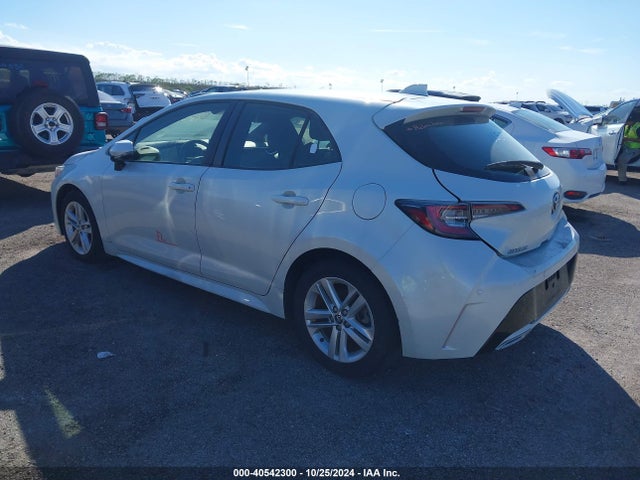 Toyota COROLLA SE 2019 JTNK4RBE1K3023231 Image 3
