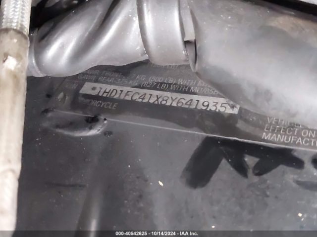 2008 HARLEY-DAVIDSON FLHTCUI 1HD1FC41X8Y641935 Photo 9