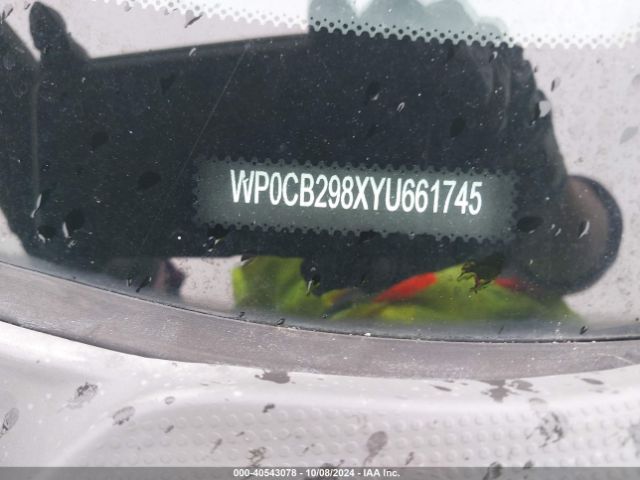 2000 PORSCHE BOXSTER WP0CB298XYU661745 Photo 8