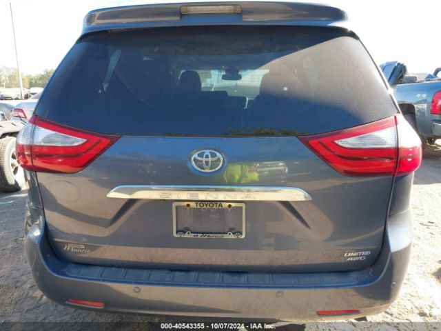 5TDDK3DC0GS134922 Toyota Sienna Limited Premium 7 Passenger