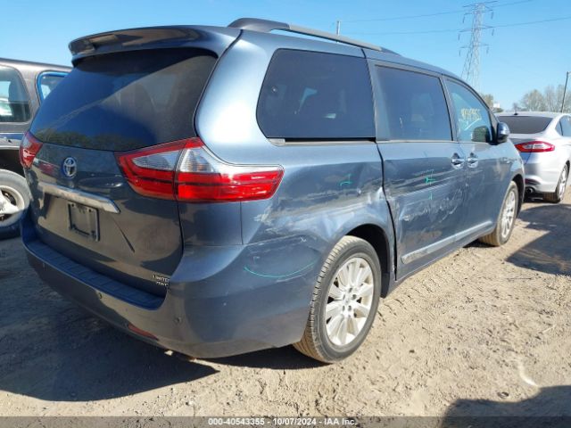 5TDDK3DC0GS134922 Toyota Sienna Limited Premium 7 Passenger