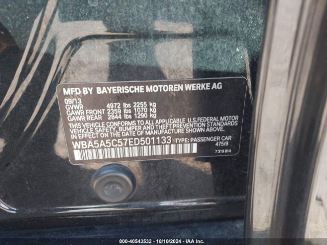 WBA5A5C57ED501133 BMW 528I