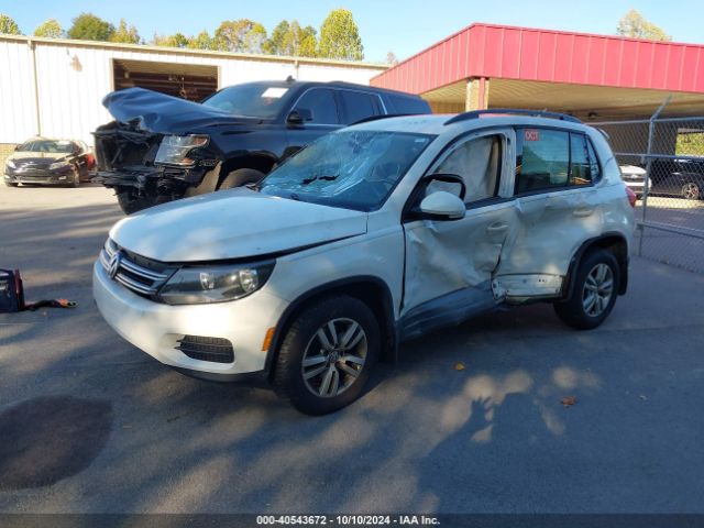 WVGBV7AX0HW511338 Volkswagen Tiguan 2.0t S