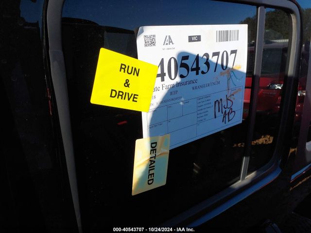 1C4HJXEN5JW249258 Jeep Wrangler Unlimited Sahara 4x4