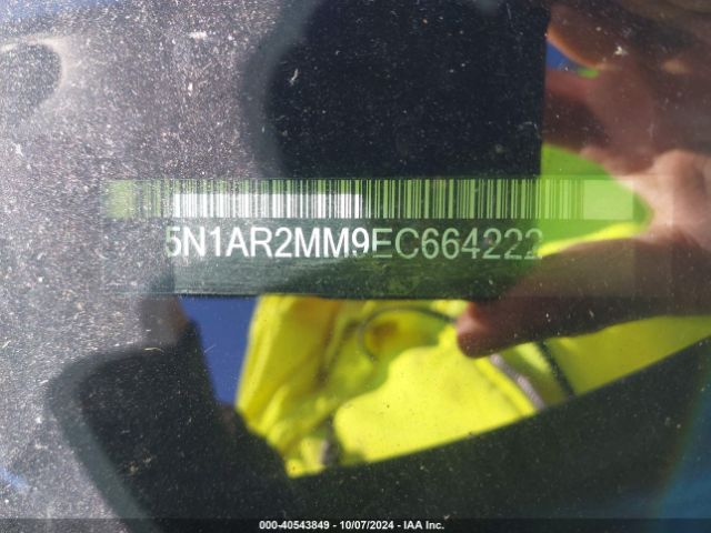 5N1AR2MM9EC664222 Nissan Pathfinder Platinum/s/sl/sv