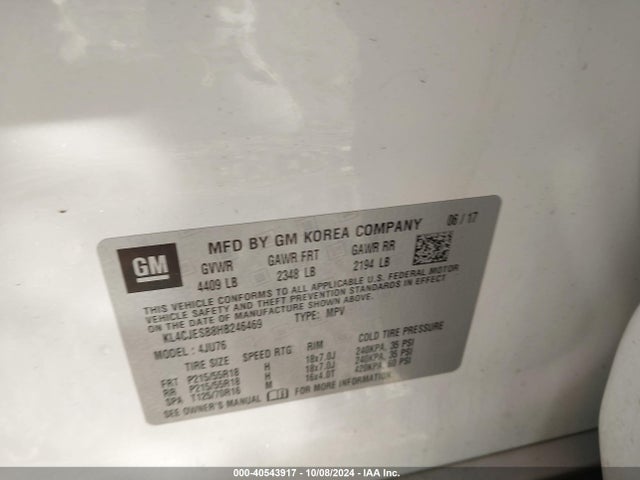 KL4CJESB8HB246469 Buick Encore Preferred