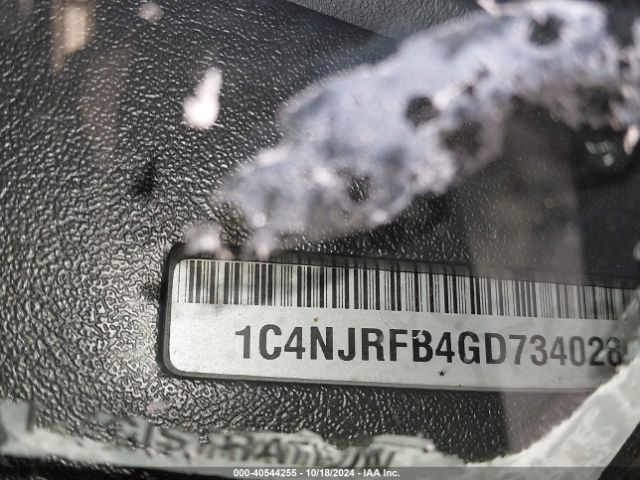 1C4NJRFB4GD734028 Jeep Patriot High Altitude Edition