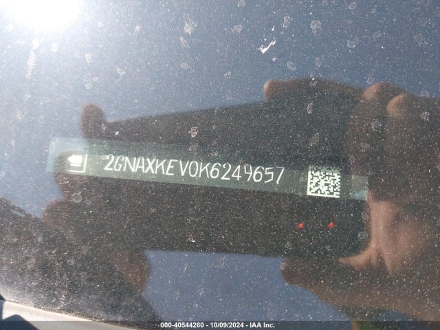 Chevrolet EQUINOX LT 2019 2GNAXKEV0K6249657 Image 9