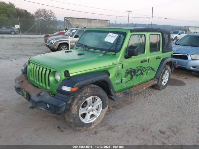 1C4HJXDG4JW238447 Jeep Wrangler Unlimited Sport S 4x4