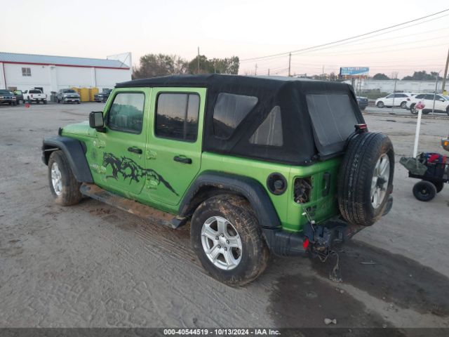 1C4HJXDG4JW238447 Jeep Wrangler Unlimited Sport S 4x4