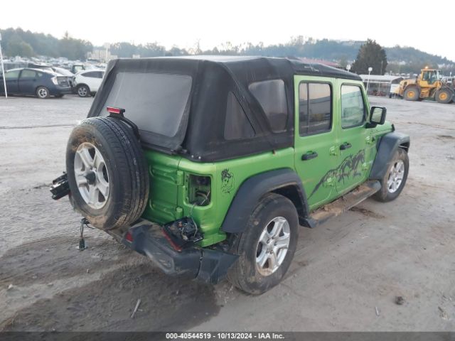 1C4HJXDG4JW238447 Jeep Wrangler Unlimited Sport S 4x4
