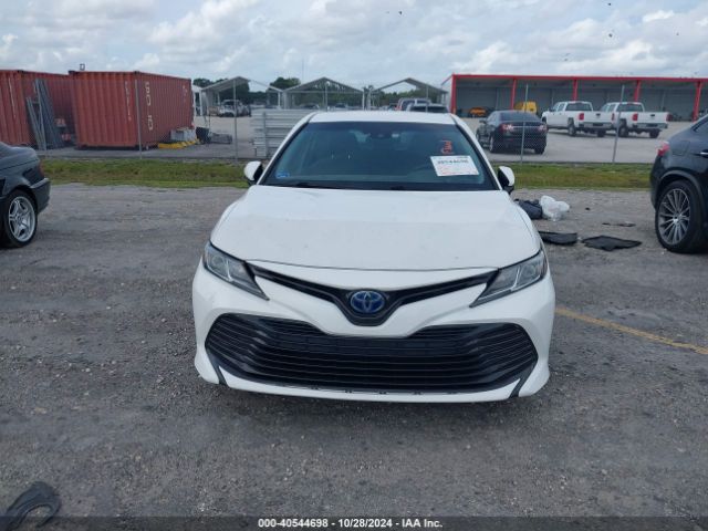 4T1B31HK8JU505625 Toyota Camry Hybrid Le