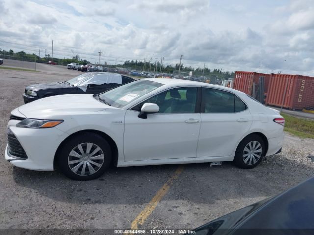 4T1B31HK8JU505625 Toyota Camry Hybrid Le