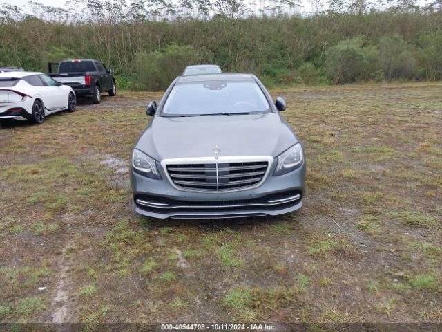 WDDUG6GB2JA369452 Mercedes-Benz S 450 4matic