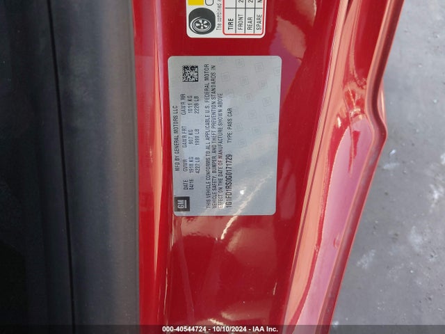 Chevrolet Camaro 2lt 2016 1G1FD1RS0G0171729 Image 9