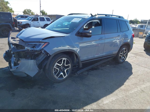 Honda Passport Awd Elite 2022 5FNYF8H06NB007287 Image 2