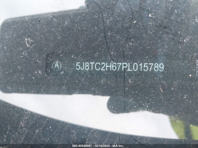 5J8TC2H67PL015789 Acura Rdx A-spec Package