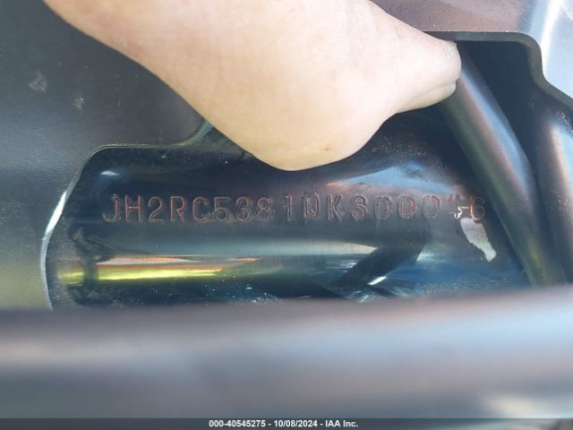 2013 HONDA VT750 JH2RC5381DK300046 Photo 9
