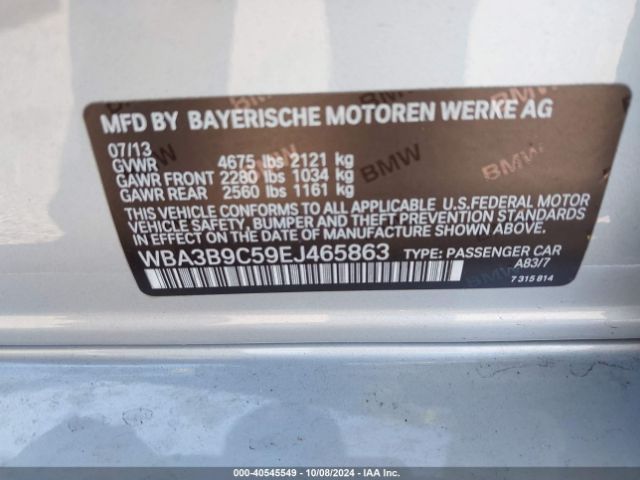 WBA3B9C59EJ465863 BMW 335i Xdrive