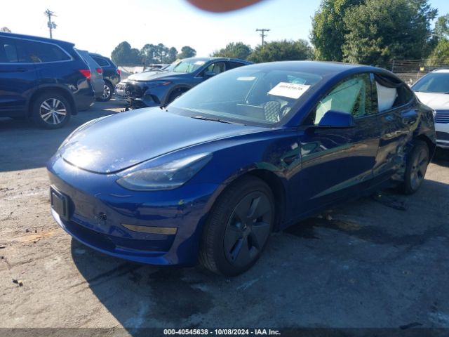 5YJ3E1EA4NF368860 Tesla Model 3 Rear-wheel Drive