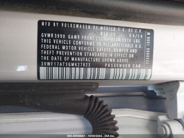 3VWF17AT3GM627823 Volkswagen Beetle 1.8t S