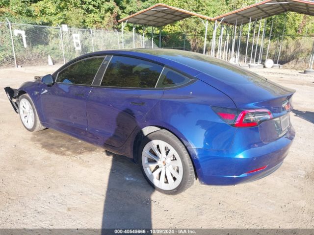 2022 TESLA MODEL 3 5YJ3E1EB7NF289420 Photo 2