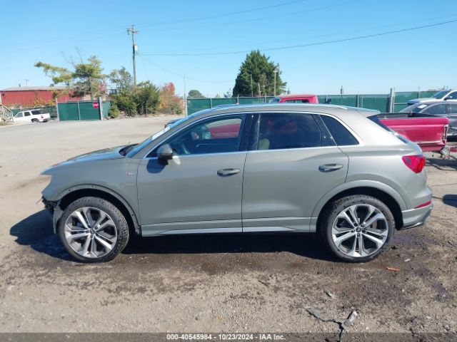 WA1EEDF30M1139118 Audi Q3 Premium Plus 45 Tfsi S Line Quattro Tiptronic