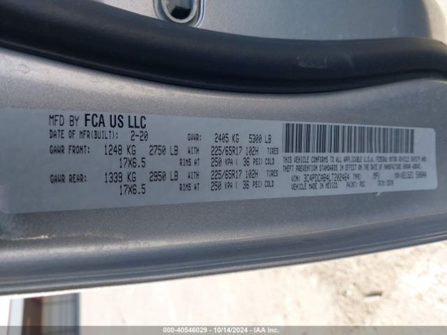 3C4PDCAB4LT202464 Dodge Journey Se Value