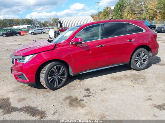 5J8YD4H53KL032121 Acura Mdx Tech Pkg