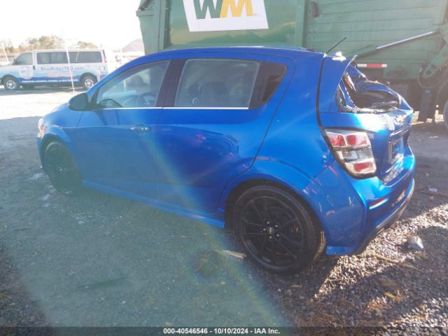 1G1JF6SB2H4119220 Chevrolet Sonic Premier Auto