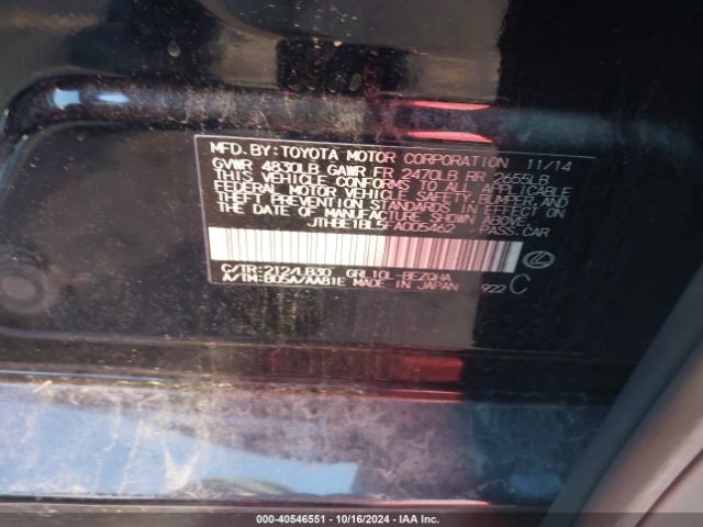 JTHBE1BL5FA005462 Lexus GS 350