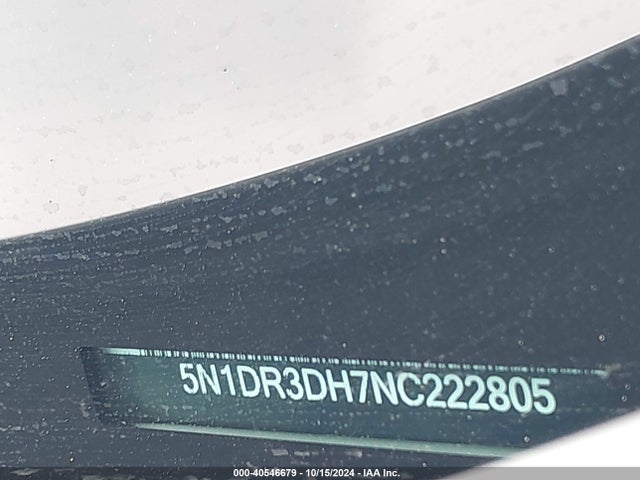 Nissan Pathfinder Platinum 2wd 2022 5N1DR3DH7NC222805 Image 9