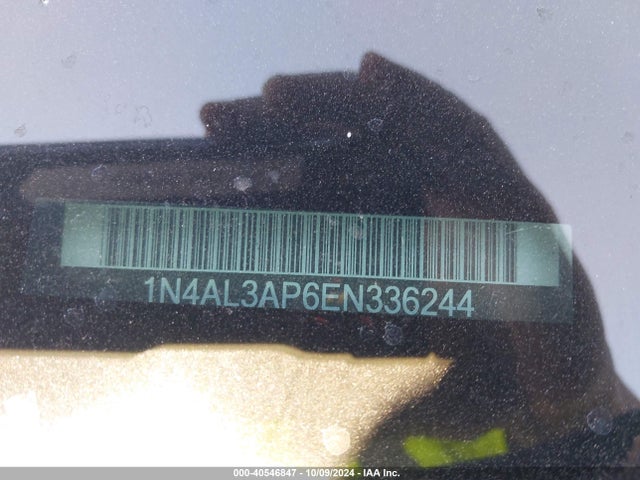 Nissan Altima 2.5 S 2014 1N4AL3AP6EN336244 Image 9