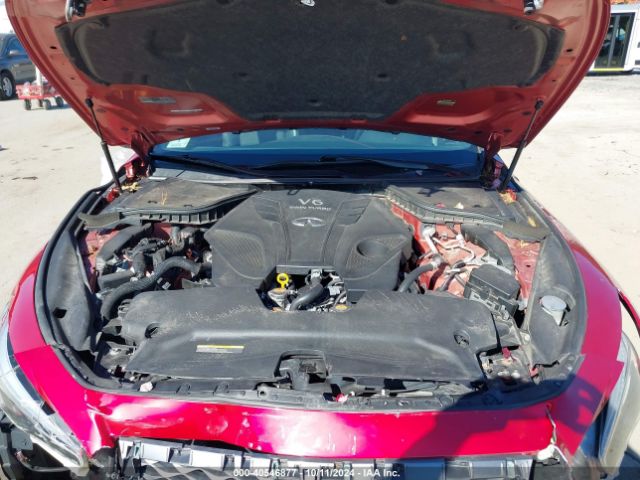 JN1FV7AR3KM830018 Infiniti Q50 3.0t Red Sport 400