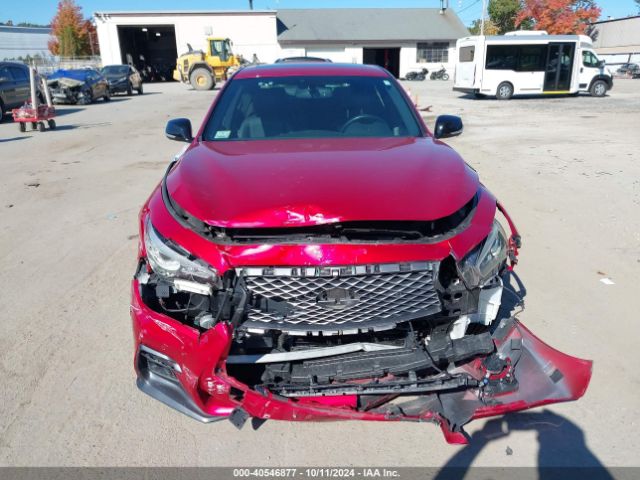 JN1FV7AR3KM830018 Infiniti Q50 3.0t Red Sport 400