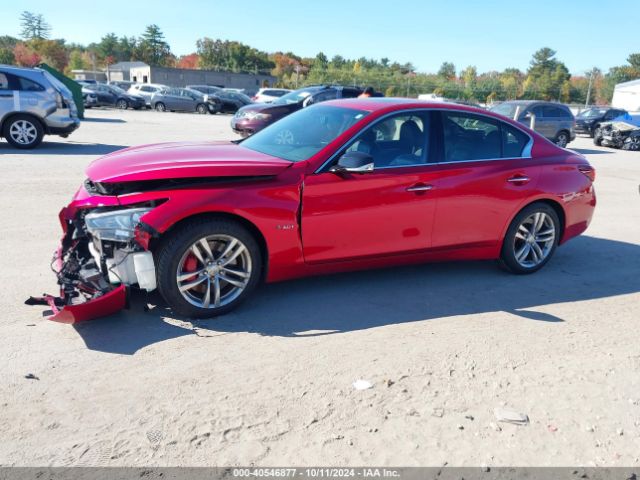 JN1FV7AR3KM830018 Infiniti Q50 3.0t Red Sport 400