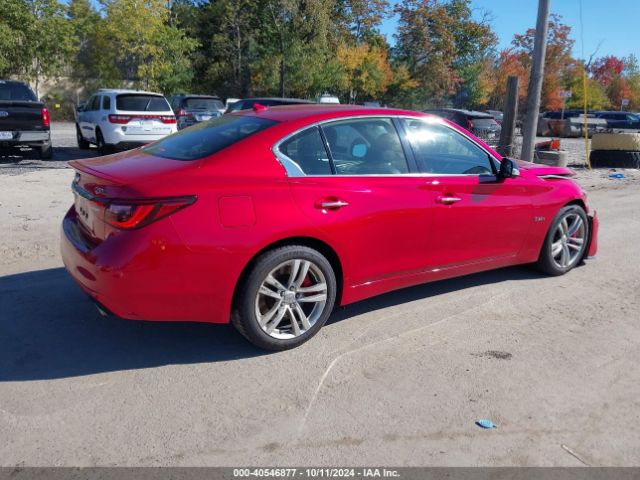 JN1FV7AR3KM830018 Infiniti Q50 3.0t Red Sport 400