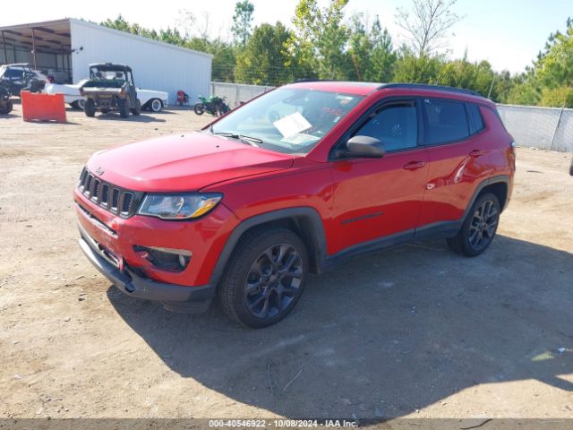 3C4NJDEB0MT546178 Jeep Compass 80th Anniversary 4x4